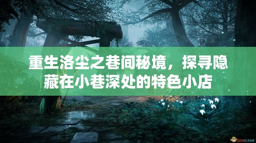 重生洛尘之巷，秘境探寻小巷特色小店之旅