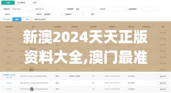 新澳2024天天正版资料大全,澳门最准一码一码揭秘_AR版5.327