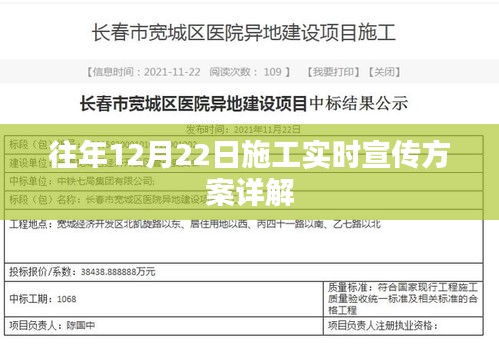 往年12月22日施工实时宣传方案全面解析