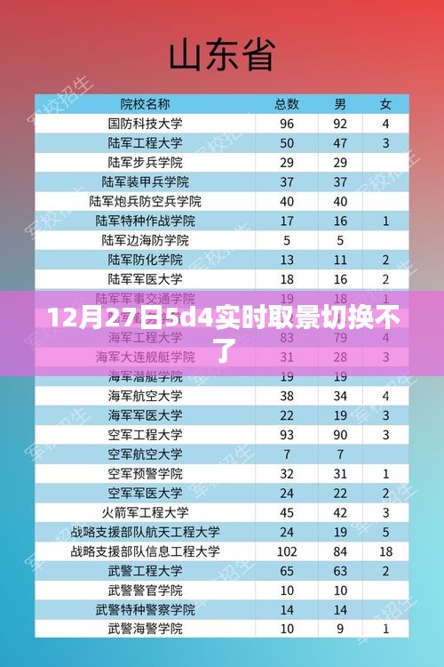 12月27日5d4实时取景切换问题解析