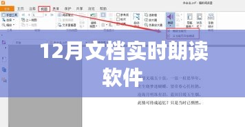 文档实时朗读软件使用指南