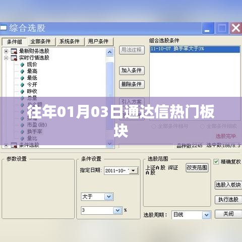 通达信热门板块动态，历年一月初的投资趋势分析