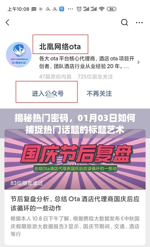 揭秘热门话题标题艺术，如何捕捉最新热点密码？