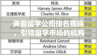 美国留学公司排名揭晓，引领留学市场的机构深度解析