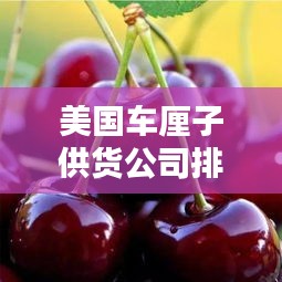 美国车厘子供货公司排名揭晓，优质供应商榜单不容错过！